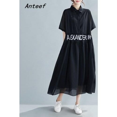 Short sleeve Tencel vintage embroidery dresses for women casual loose long women summer shirt dress elegant clothes 2021