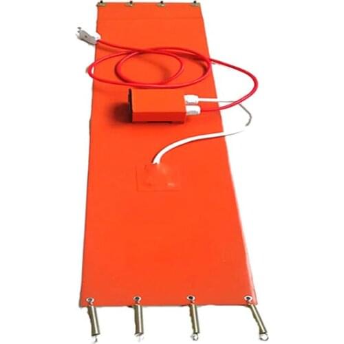 110V 1000W 250*1200*1.5mm Silicone Oil Drum Heater
