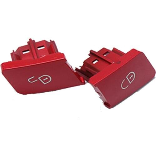 2 Pair RED Car Door Lock Switch Button Door Lock Switch Right and Left for Mercedes Benz C E Class GLK W204 W207 W212