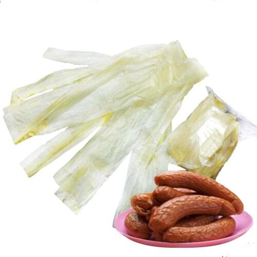 2PCs/Lot Dry Sausage Diameter 60mm Casing Long 350mm Large Hot Dog Cooking Tools Big Sausage Making Materials Inedible Casings