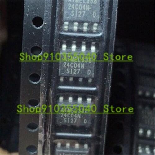20PCS AT24C04N 24C04 24C04N AT24C04NSI27 AT24C04N-SI2.7V SOP-8 SOP-8