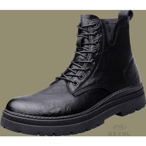 Мужские зимние ботинки AIBODUO China At AliExpress