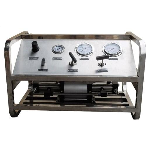 Free shipping Wellness Model:US-GBD60 300-480 Bar portable high pressure nitrogen/Helium/Argon Gas booster charging system