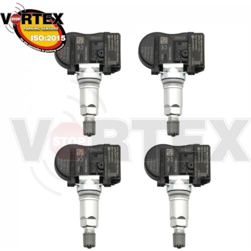4 PCS 433MHZ Tire Pressure Sensor TPMS 707355-10 70735510 707355 10 36106881890 36106856209 6855539 For BMW