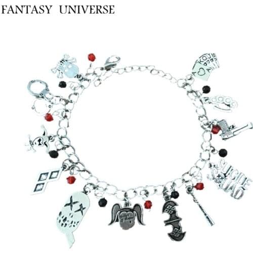 FANTASY UNIVERSE Freeshipping 20pcs a lot Superhero charm bracelet ZSXDML02