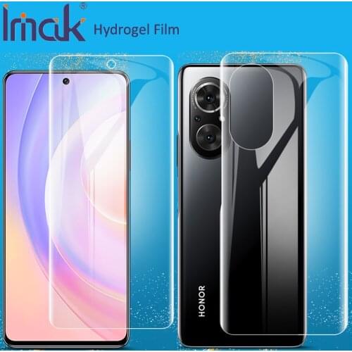 Imak Hydrogel Film For Honor 50 SE Rear Front Back Soft Clear Screen Guard Protective oleophobic