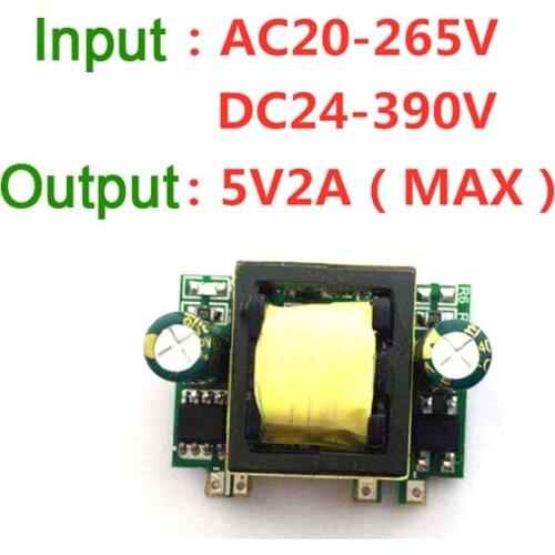 AC/DC TO DC 10W isolation switching power supply 24-390V 36V 48V 60V 72V 110V 220V to 5V 12V 24V 2A Converter Voltage Regulator