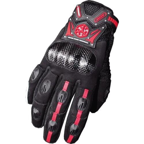 2021 Scoyco MC20 Touch Screen Motocicleta Full Finger Gloves Motorcycle Gloves Carbon Fiber Motorbike Guantes Luvas Protective