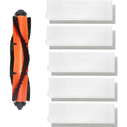 Main Brush Filter Dishcloth Set for Xiaomi Mijia G1 MJSTG1 Vacuum Cleaner Home Appliance Parts Replacement Cleaner Parts