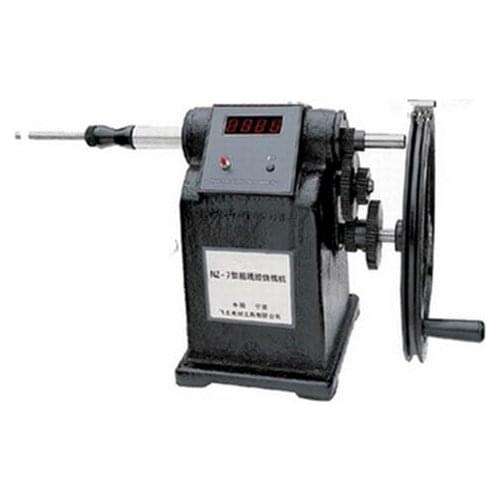High quality NZ-7 New Manual Hand Coil Winding Machine Coarse wire diameter electronic winding machine