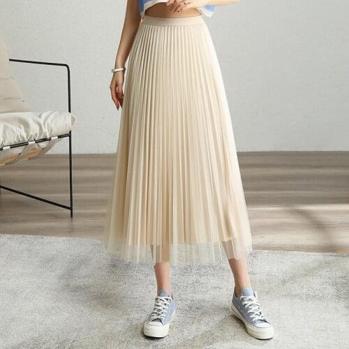 2021 Direct Selling 20556 (room 3, Row 5, No.2 Middle) Non Real Net Red Picture Solid Medium Length Skirt 31