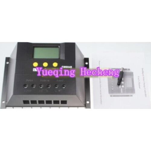 New Solar Power Panel Battery Charge Controller Regulators LCD CM6048 60A 48V