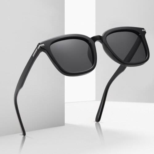 New trend polarized sunglasses driving UV protection street shooting unisex sunglasses fashion street shooting wild glasses