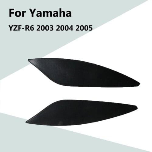 For Yamaha YZF-R6 2003 2004 2005 Fuel Tank Left and Right Side Plate ABS Injection Fairing R 6 03-05 Motorcycle Accessories