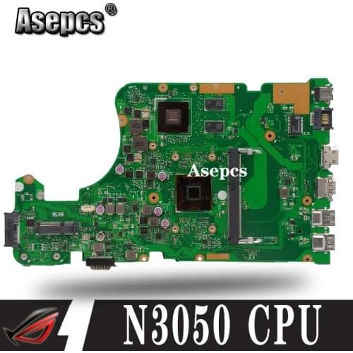 X555SJ N3050 CPU N16V-GM-B1 mainboard For Asus X555S X555SJ X555 A555 A555S laptop motherboard Tested Working free shipping