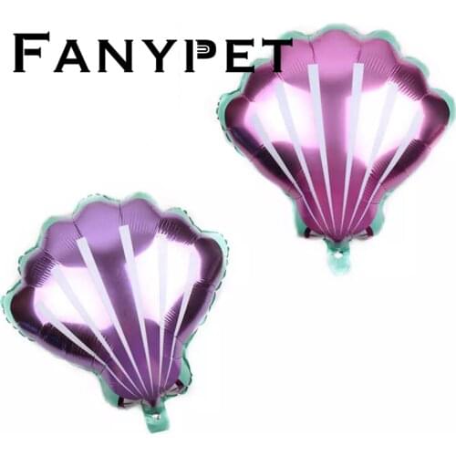 10 Pcs/lot Lovely Shell Balloons for Baby Shower Kids Adults Birthday Party Decoration supplies