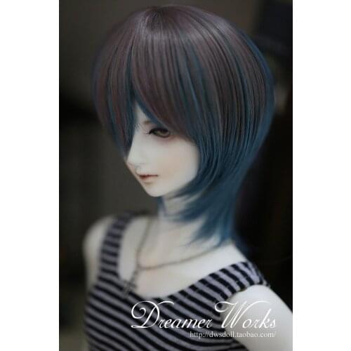 1/4 1/3 scale BJD/SD accessories wig short hair for BJD doll accessories,Not included doll,shoes,clothes and other D1363