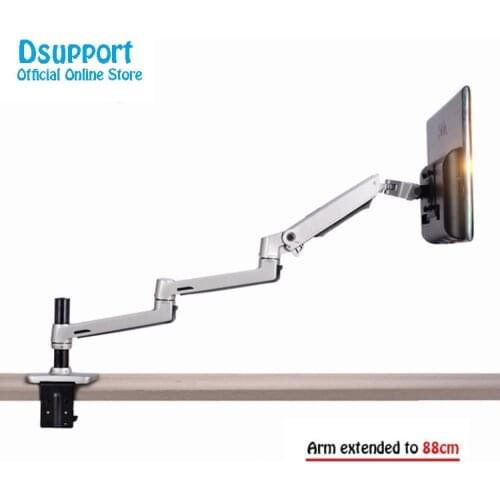 Aluminum Alloy Full Motion Free Lifting Ultra Long Arm 10-30 inch LED LCD Monitor Holder Lengthen Arm Monitor Mount Bracket