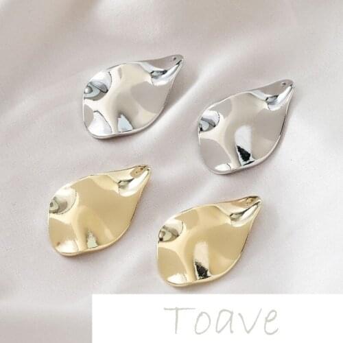 Geometric irregular glossy water drop pendant diy color preservation hand for material accessories