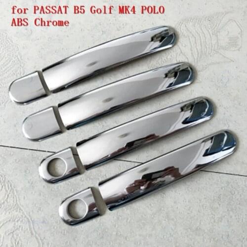 For Volkswagen VW PASSAT B5 Jetta MK6 POLO UP GOLf ABS Chrome Door Handle Cover