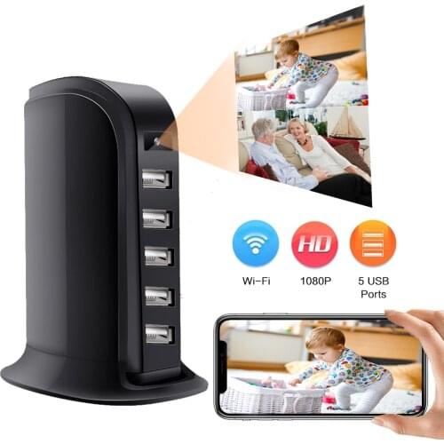 IP Mini Camera WIFI HD 1080P P2P Camcorder Wireless Security Cam USB Wall Charger Baby Cam Monitor Camcorder for Smart Home