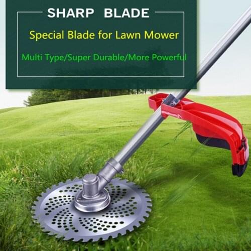 40/60T Grass Trimmer Blades Mowing Blade Cutting Blade for Lawn Mower Weed Lawnmower Parts Garden Tool Sharp Weed Brush Cutter