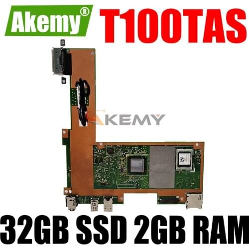 T100TAS motherboard 32GB SSD 2GB RAM T100TAS Mainboard For ASUS T100TAS Laptop motherboard T100TAS notebook motherboard Tested