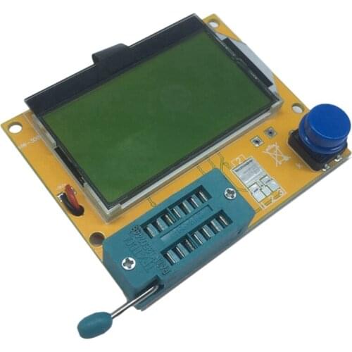 Mega328 LCR-T4 LCD Digital Transistor Tester Meter Backlight Diode Triode Capacitance ESR Meter MOS/PNP/NPN L/C/R