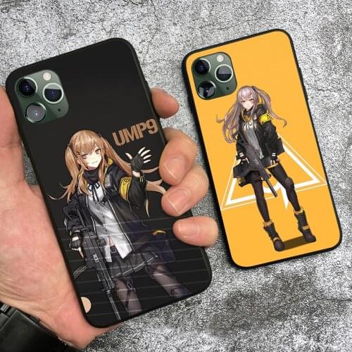 UMP9 Girls Frontline soft silicone Phone case cover shell For iPhone 6 6s 7 8 Plus X XR XS 11 Pro Max