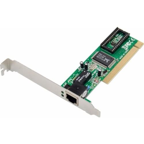 PCI Single Fast Ethernet Network card RTL8139D Integrated 10/100Mbps RJ45 Copper Ethernet Adapter card for PCI applications