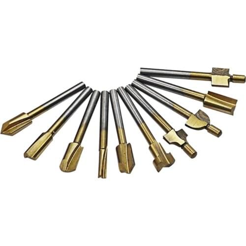 Durable Woodworking Trimmer Parts High-speed Steel Woodworking Trimmer Titanium-plated Sharpening Knife