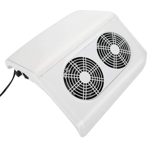 Nail Dust Collector Nail Dust Extraction Nail Dust Machine Filter Fan for Manicures Pedicures and Nail Modeling EU Plug