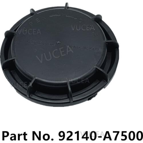 DUST CAP ASSEMBLY-HEADLAMP is Part Code 92140A7500 in the diagram below For Hyundai Elantra AD 2016 2017 2018 Sonata LF K3 NIRO