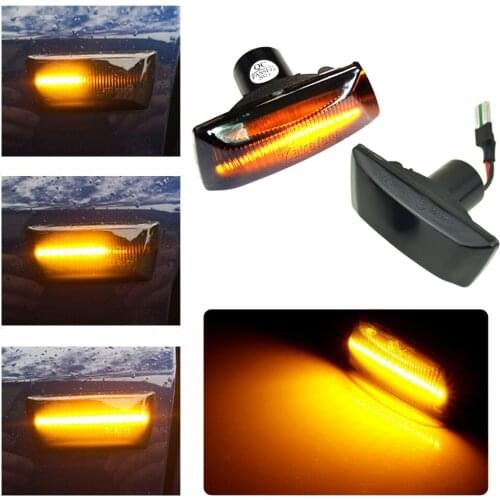 LED Turn Signal Light Side Marker Lamp Blinker Indicator For Opel Astra H MK5 Insignia Zafira Corsa D MK4 Meriva Adam