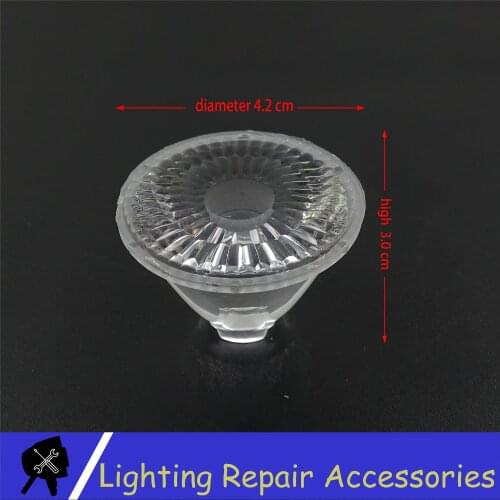 Led Par light Lens diameter 42mm use for 7x12w 12x18w 18x18w 18x15w 7x18w 20x12w Led Stage light the lens angle can choose