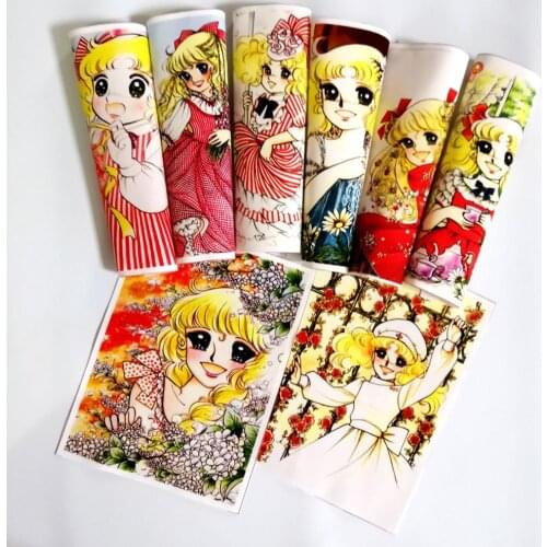 Syunss 1PCS Cute Cartoon Girl Printed Hand Dyed Cotton Linen Fabric Telas Sewing DIY Patchwork Hand Embroidery Quilt Bags Tecido