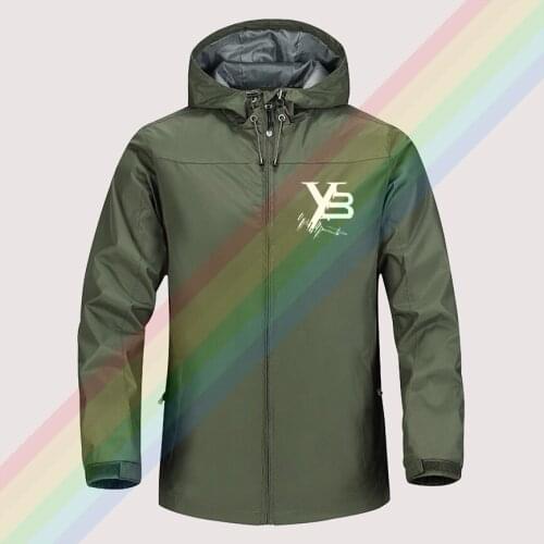 Yohji yamamoto y3 asia limited rare Winter Jacket Men Lightweight Hooded Coat Windproof Outdoor Sportswear Asian size