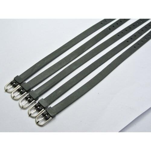 10 Black Rubber Wrap Bracelet Wristband Fit 8mm Slide Charm DIY