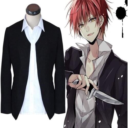 Anime Assassination Classroom Cosplay Costumes Akabane Karma Cosplay Suit Coat Halloween Carnival Party Ansatsu Kyoushitsu Coat