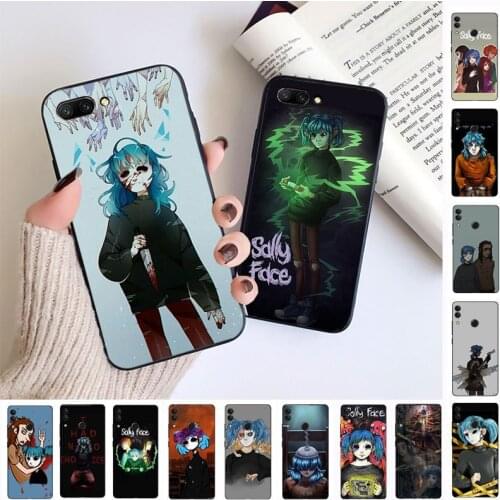 Sally Face Game Phone Case For huawei honor 10 10i 10lite 8c 8A 8X 9 9A 9lite 20 20s 20i 20lite mate20 Cellphones