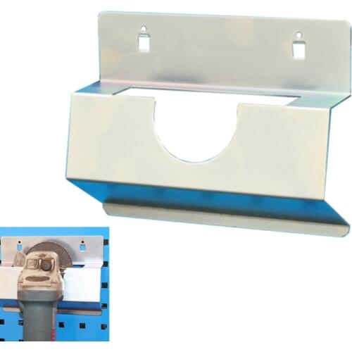 Angle Grinder Frame Holder Polishing Cutting Machine Storage Hook for Hanging Board Workbench Tool Holder Plate