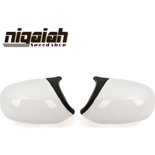 New M Look Mirror Cover Cap new Style ABS/carbon Gloss Black For BMW E90 E91 E92 E93 Replacement 1: 1 side mirror Cap 2010-2013