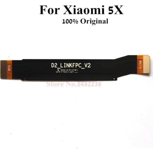 Original USB Motherboard Connector Flex cable For Xiaomi 5X mi5x mainboard Data transmission tape Ribbon Replacement Parts