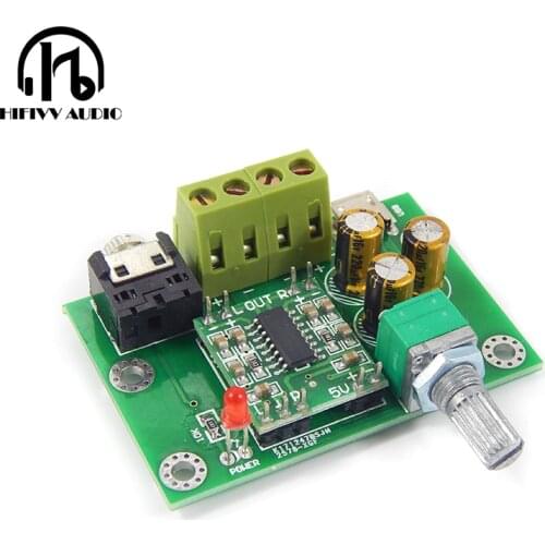 Hot sale New HiFi PAM8403 digital power amplifier board DIY 2.0CH 3W DC5V input Upgrade version