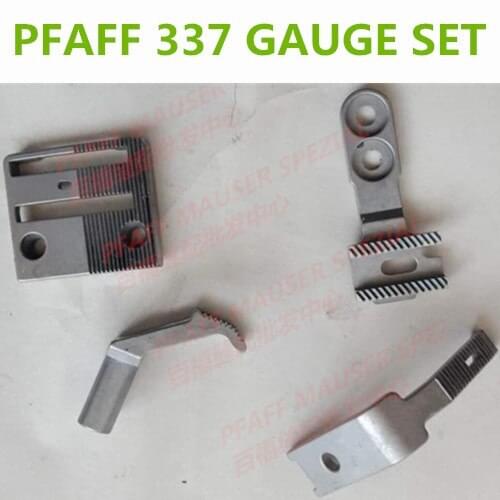 PFAFF 337-6/01 Upper Sleeve Machine Needle Plate Feed Dog Presser Foot