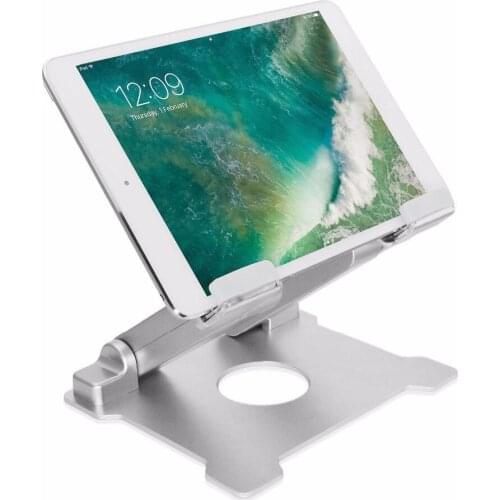 Foldable Tablet Stand Desktop Holder Height Adjustable Multifunction Aluminum Alloy Laptop Cooling Stand for iPad Pro 7-13 inch