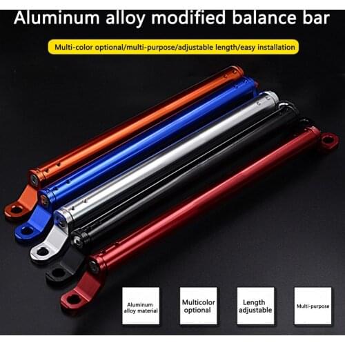 Aluminium Alloy Sturdy Cell Phone Support Mount Holder Solid Color Handlebar Extender Length Adjustable for ATV