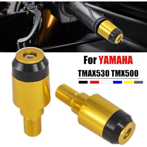 Motorcycle CNC Handlebar Counterweight Grip Ends Slider Cap Bar End Plug For YAMAHA TMAX 530 2012-2016 TMAX500 T-Max530 T-max500