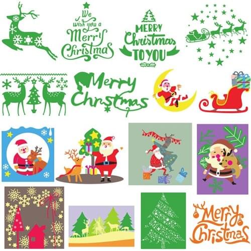 Christmas Series dies Santa Claus Reindeer Metal Cutting Dies for Scrapbooking and Cards Making Paper Craft Dies New 2019