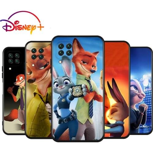 Disney Zootopia Silicone Soft Cover For Huawei Nova 8 7i 7 SE 6 SE 5T 5i 5 Z 4 E 3 3i 3E 2 2i Pro Lite Phone Case